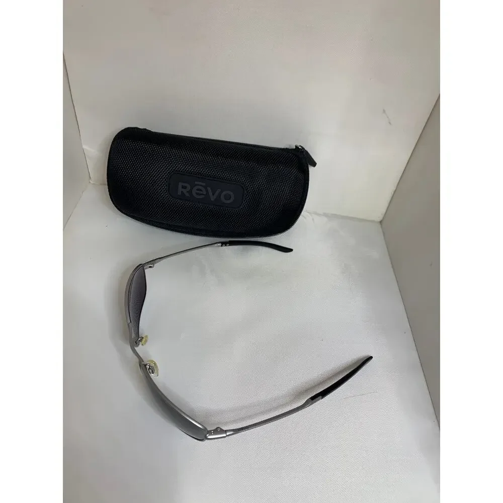 Revo Men's Descend Sunglasses with Dark Polarized Lens and Hard Case